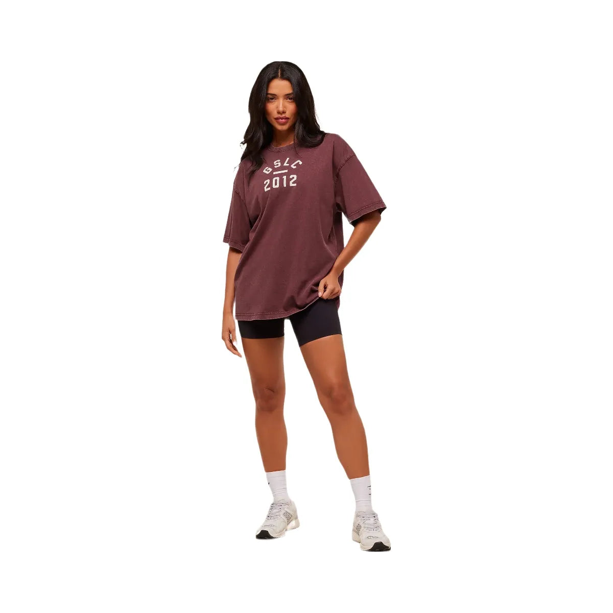Gymshark Lifting Club 2012 Graphic Short Sleeve T-Shirt - Rich Maroon/Wash