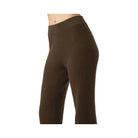 Alo Women's Cashmere High-Waist Plush Waffle Pant - Espresso