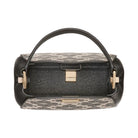 Kate Spade Flower Pvc Mini Top Handle Crossbody Black Multi