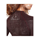 Gymshark Vital Midi Zip Up Jacket - Rich Maroon/Marl