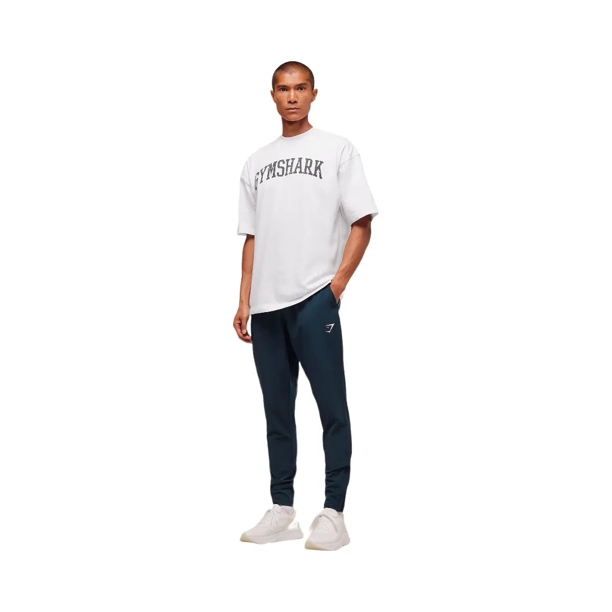 Gymshark Arrival Woven Tall Joggers - Navy