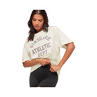 Gymshark Athletic Department Oversized Graphic T-Shirt - Soft White