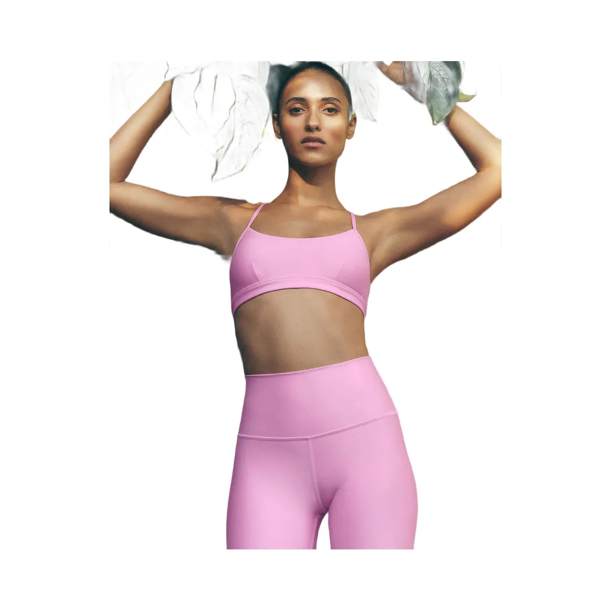 Alo Women's Airlift Intrigue Bra - Candy Heart Pink
