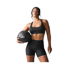 Alo Women's Airlift Advantage Racerback Bra - Black