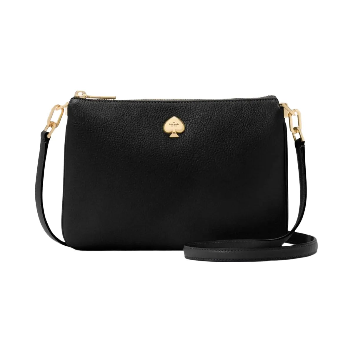 Kate Spade Kayla Small Triple Compartment Crossbody Black