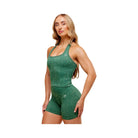 Gymshark Adapt Fleck x Whitney Tank With Shelf - Lift Green/Clay Green