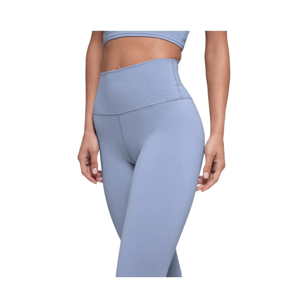 Alo Women's 7/8 High-Waist Airbrush Legging - Winter Frost