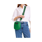 Kate Spade Label Small Convertible Crossbody Watercress