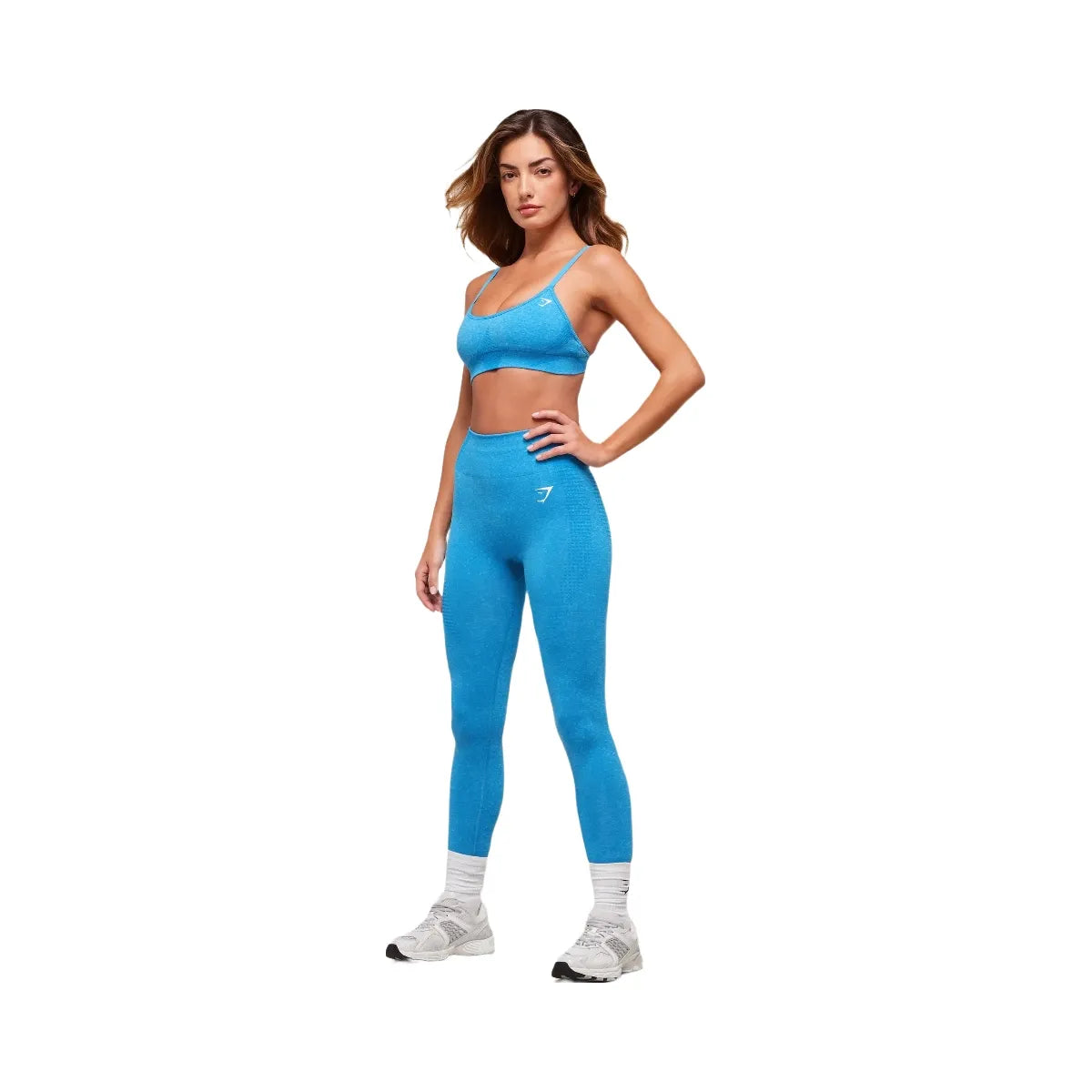 Gymshark Vital Soft Leggings - Electric Blue/Marl