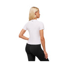 Gymshark Embroidered Logo Crop Top - White