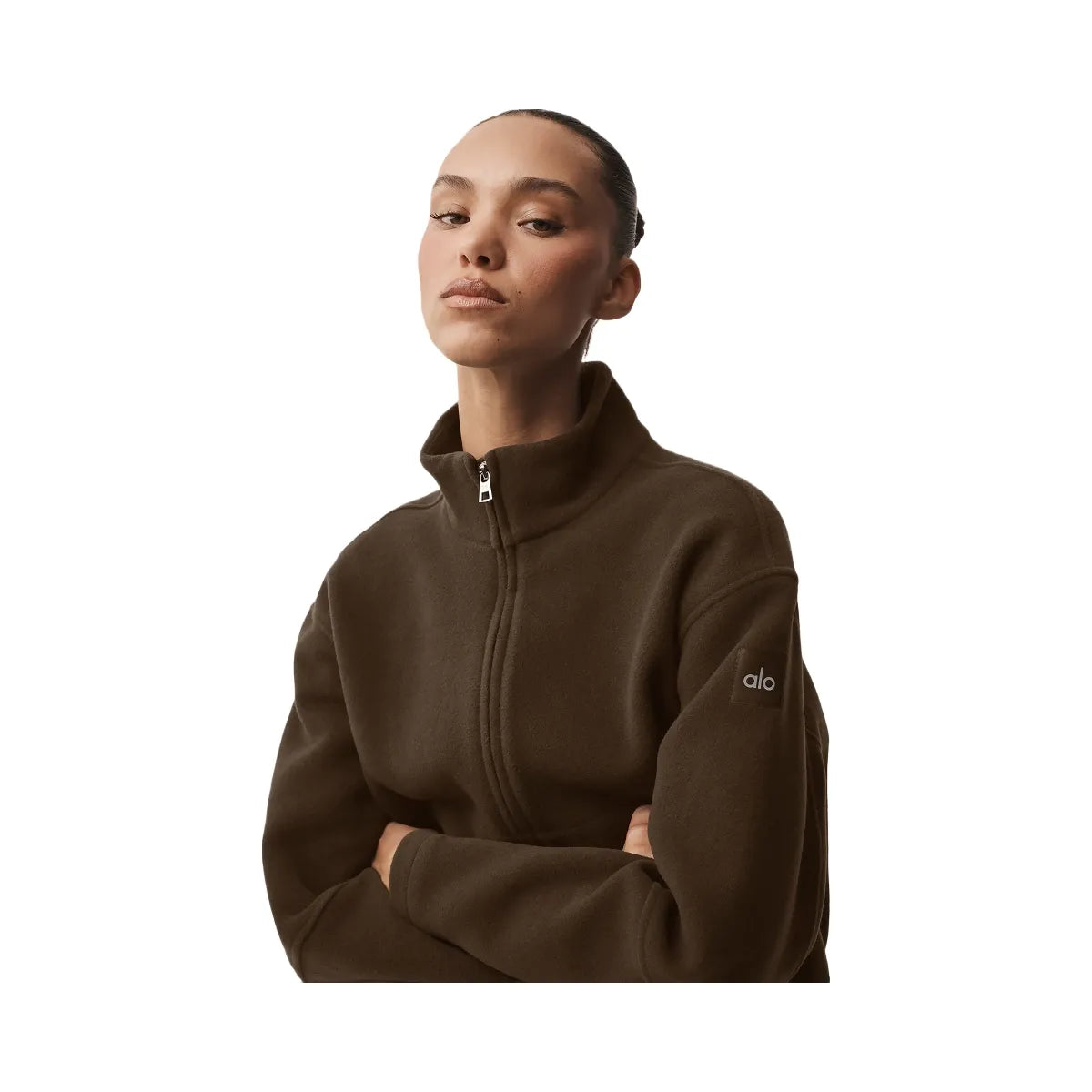 Alo Women's Double Face Wool City Girl Jacket - Espresso