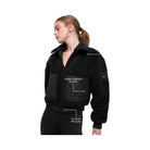 Alo Women's Sherpa Edge Bomber - Black