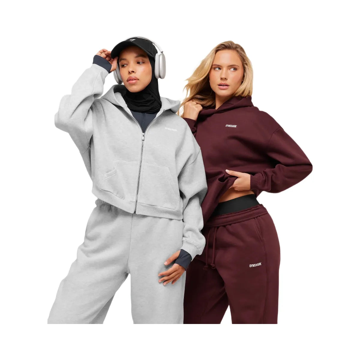 Gymshark Cosy Luxe Hoodie - Rich Maroon