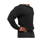 Gymshark Power Long Sleeve T-Shirt - Black/Conditioning Red