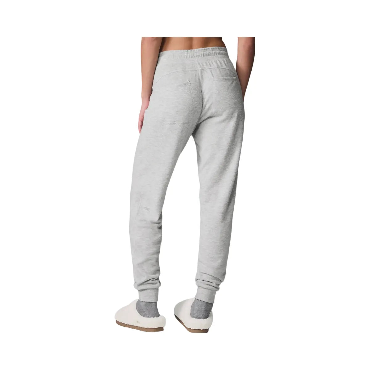 Alo Women's Soho Sweatpant - Athletic Heather Grey
