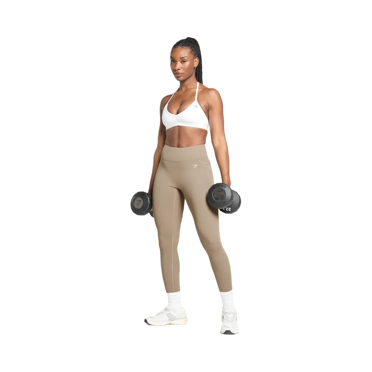 Gymshark Lifting Pocket Leggings - Lifestyle Brown