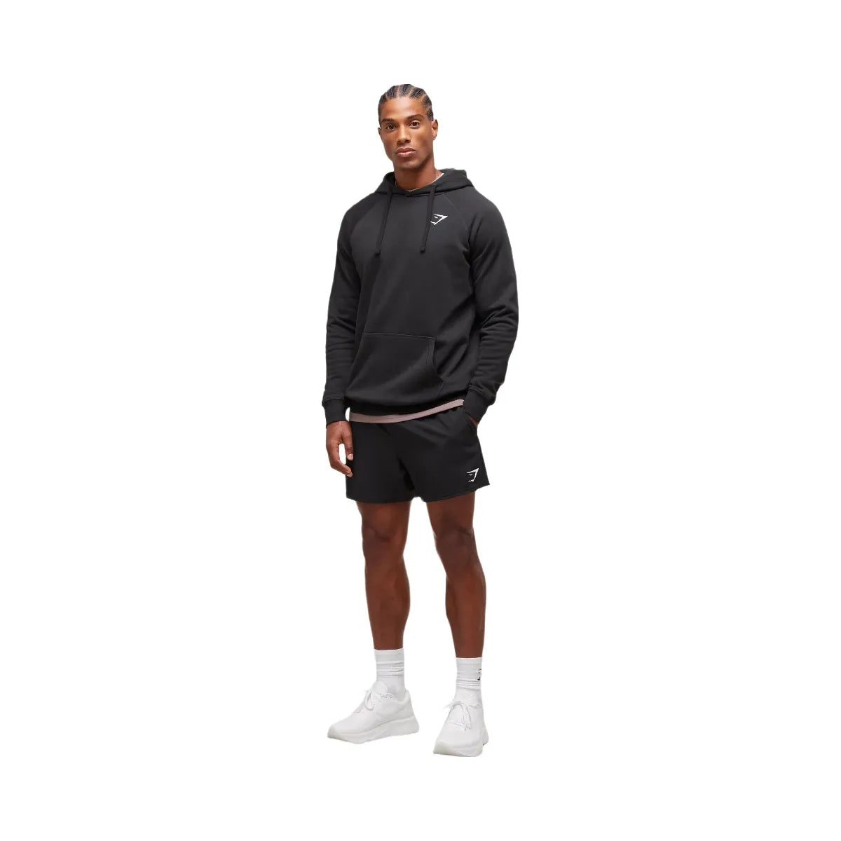 Gymshark Crest Hoodie - Black