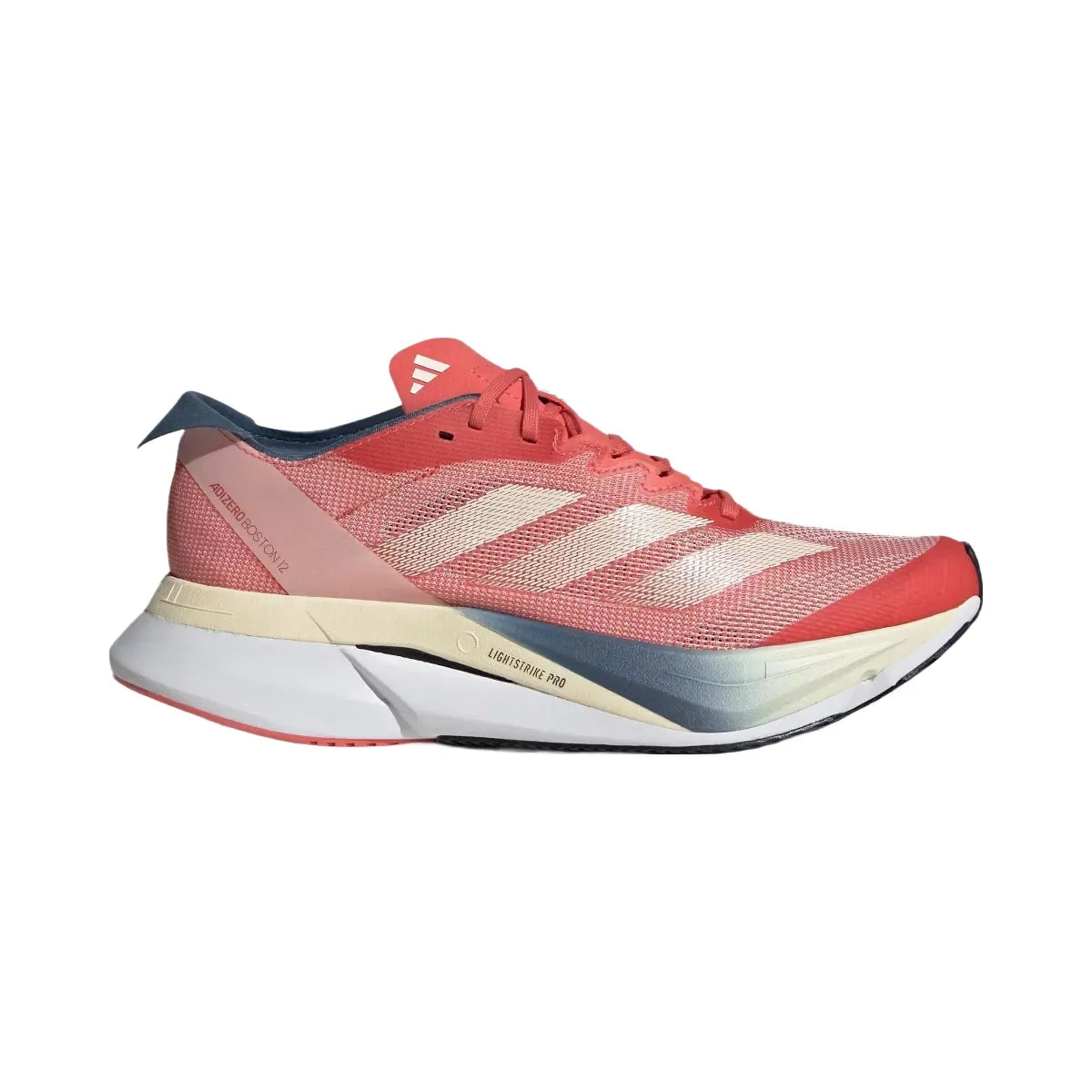 Adidas Adizero Boston 12 Boston Marathon Preloved Scarlet Wonder White Preloved Ink