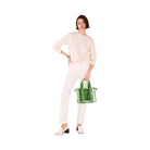 Kate Spade Kip Clear Small Tote KS Green