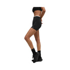 Alo Women's 5" Airbrush Double Up Short - Black/White