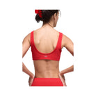 Alo Women's soft Center Stage Bra - Bright Red