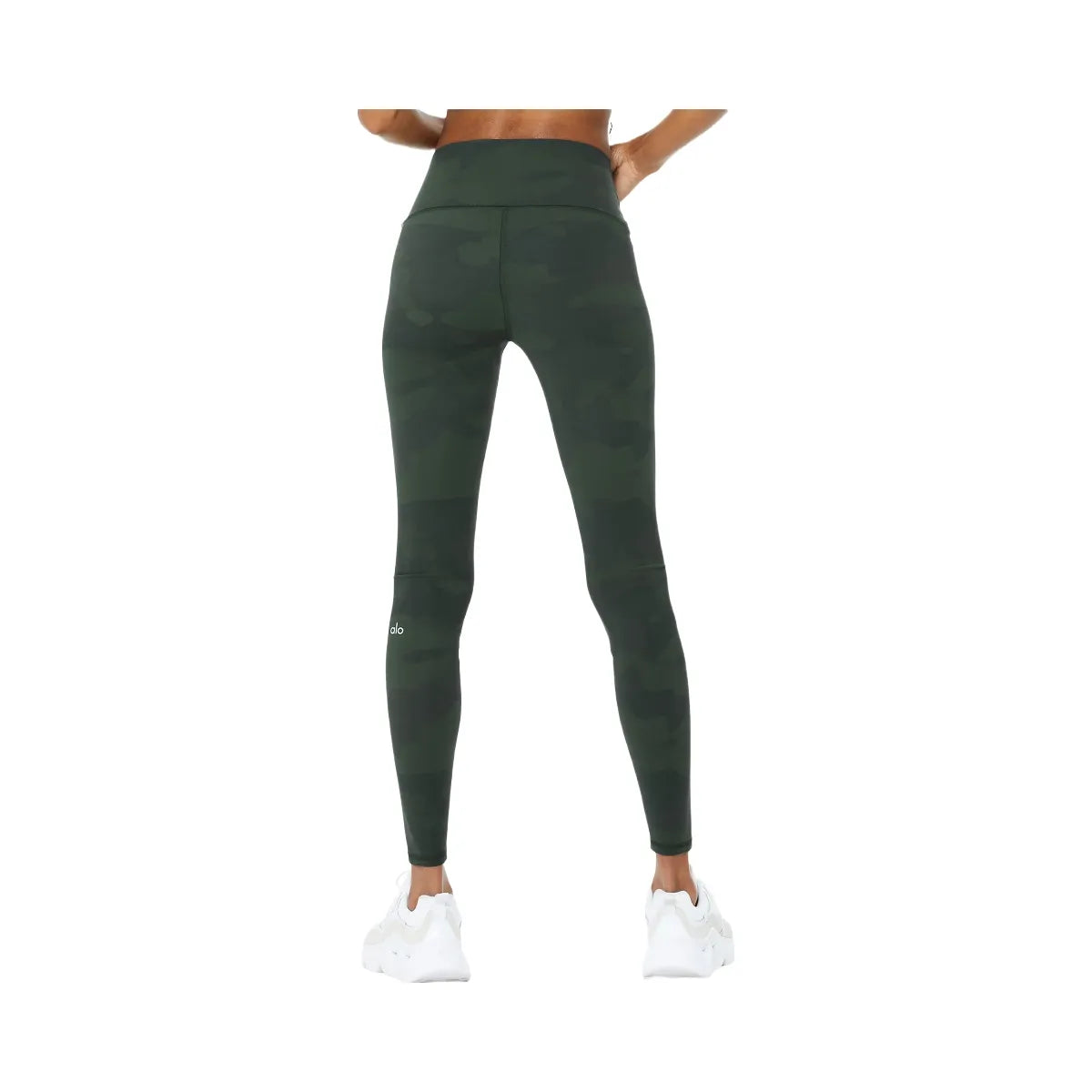 Alo Women's High-Waist Camo Vapor Legging - Hunter Camouflage