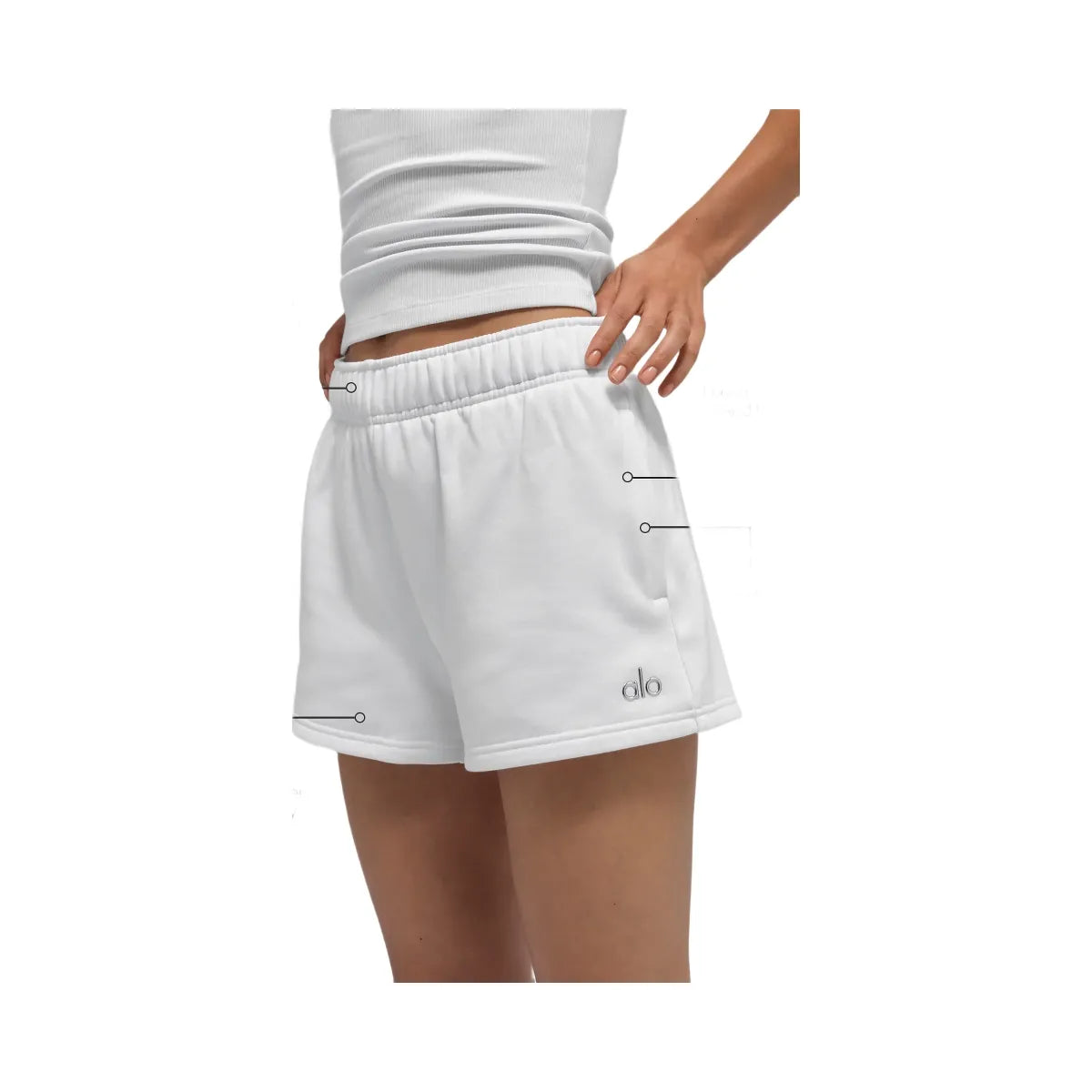 Alo Women's Accolade Short - White