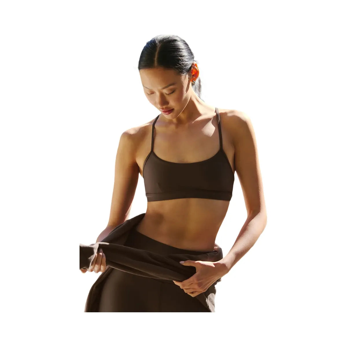 Alo Women's Airlift Intrigue Bra - Espresso