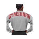 Gymshark Power Long Sleeve T-Shirt - Charcoal Core Marl