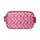 Michael Kors Khai Small Logo Printed Sling Pack Dk Raspberry