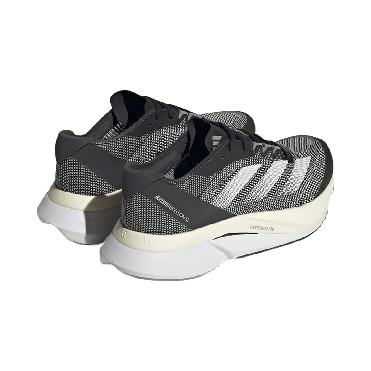 Adidas Adizero Boston 12 Core Black Cloud White Carbon
