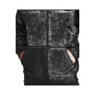 Gymshark Crest Oversized Zip Up Hoodie - Black