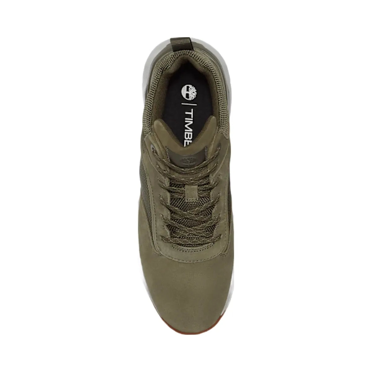 Timberland Voyager Park Mid Lace-Up Sneaker Dark Green Suede Men'S