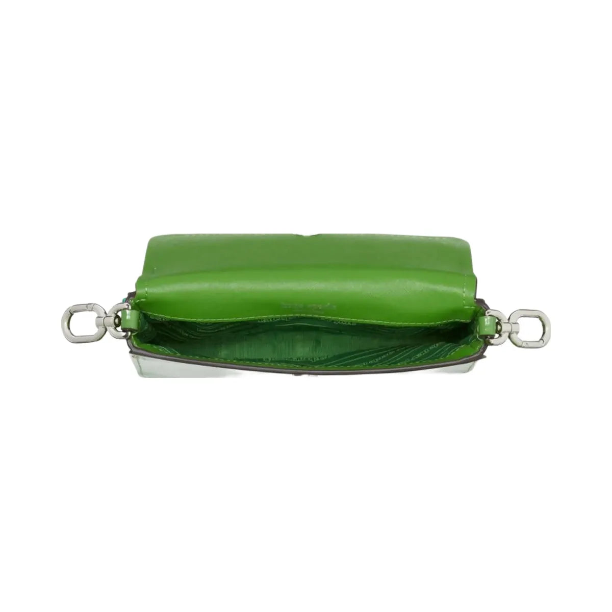 Kate Spade Double Up Patent Leather Crossbody KS Green