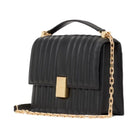 Kate Spade Deco Quilted Chain Shoulder Bag Black