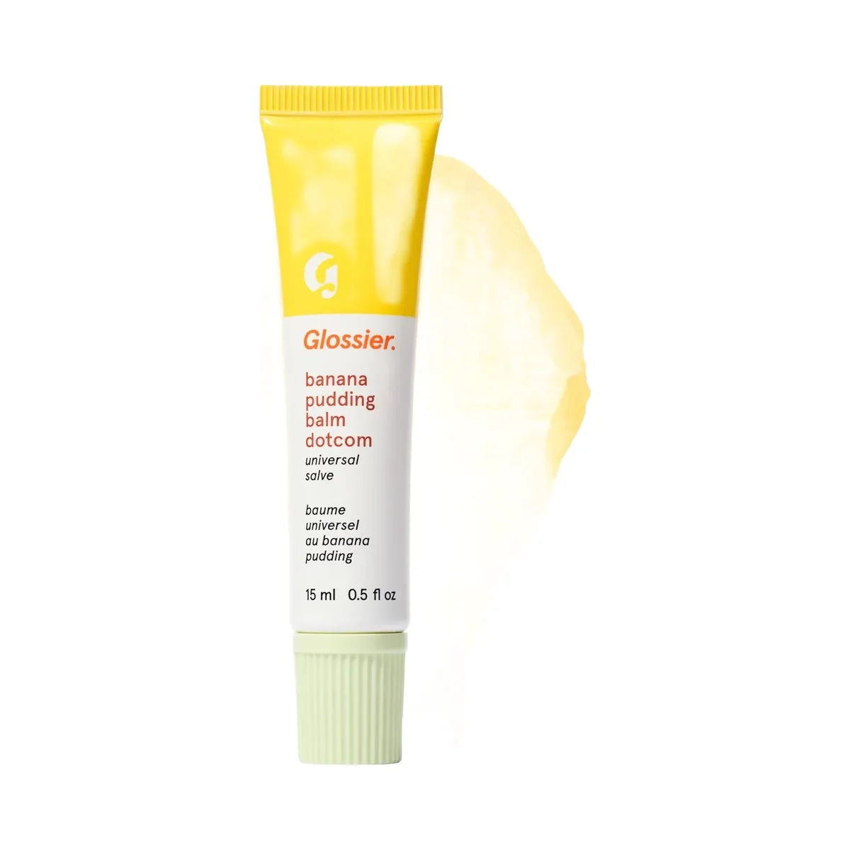 Glossier Balm Dotcom Lip Balm and Skin Salve - Banana Pudding