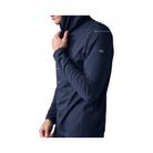Alo Men's Conquer Reform Long Sleeve With Hood - Navy