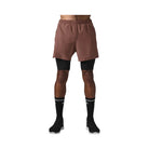 Alo Men's 5" Revival 2-In-1 Short - Chestnut/Black