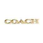 Coach Mini Wallet On A Chain In Signature Canvas Signature Canvas-Gold-Walnut-Black