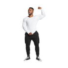 Gymshark Ribbed Long Sleeve T-Shirt - White