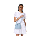Kate Spade Kip Denim Bucket Bag Blue Multicolor