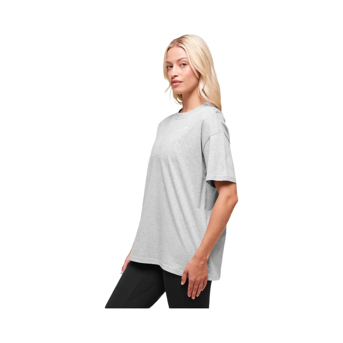 Gymshark Training Oversized T-Shirt - Light Grey Marl
