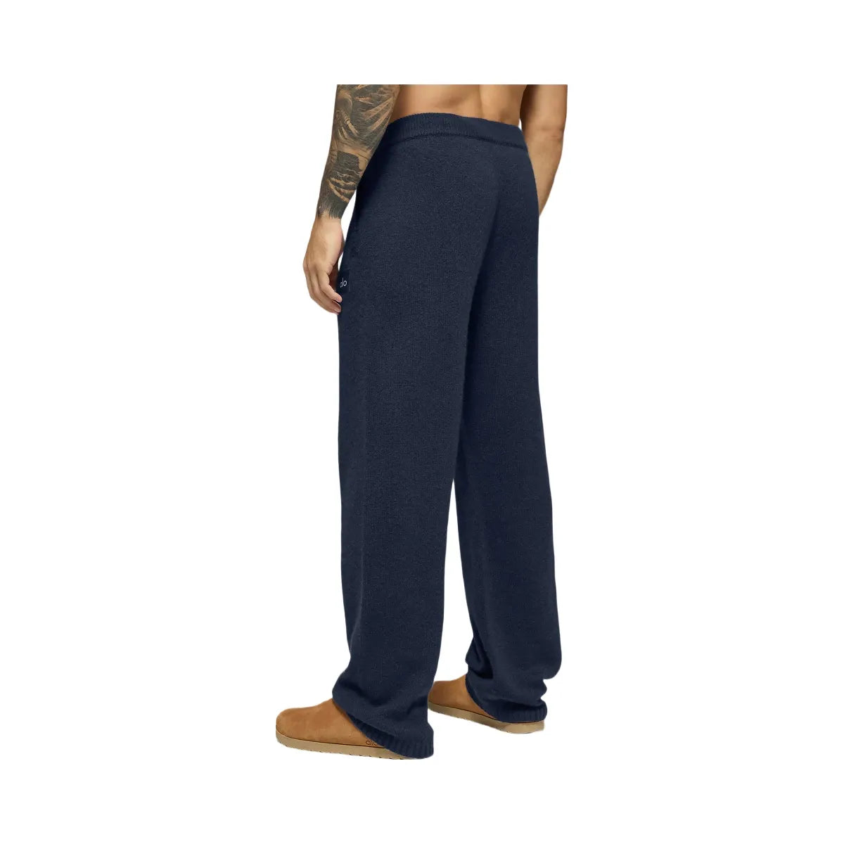 Alo Men's Wool Cashmere New Class Sweatpant - Navy