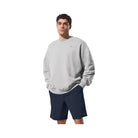 Alo Accolade Crew Neck Pullover - Athletic Heather Grey