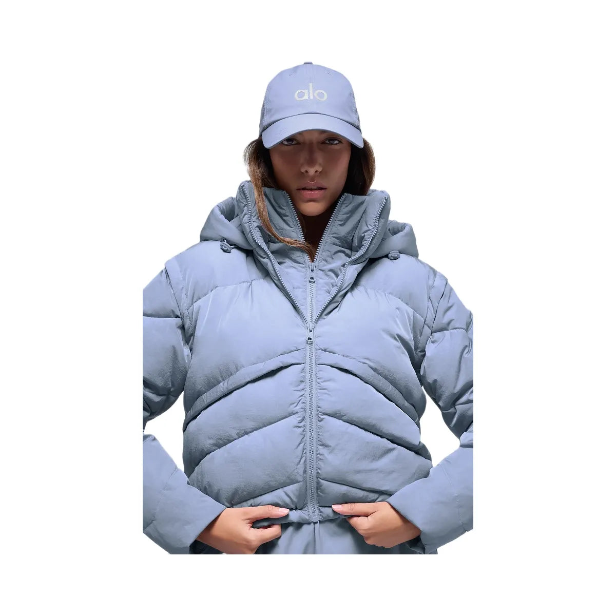 Alo Women's Glacier Puffer - Winter Frost