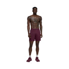 Alo Men's 7" Conquer React Performance Short - Burgundy