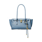Michael Kors Hamilton Moderne Small Leather Satchel French Blue