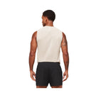 Gymshark Lightweight Seamless Tank - Pebble Grey/White