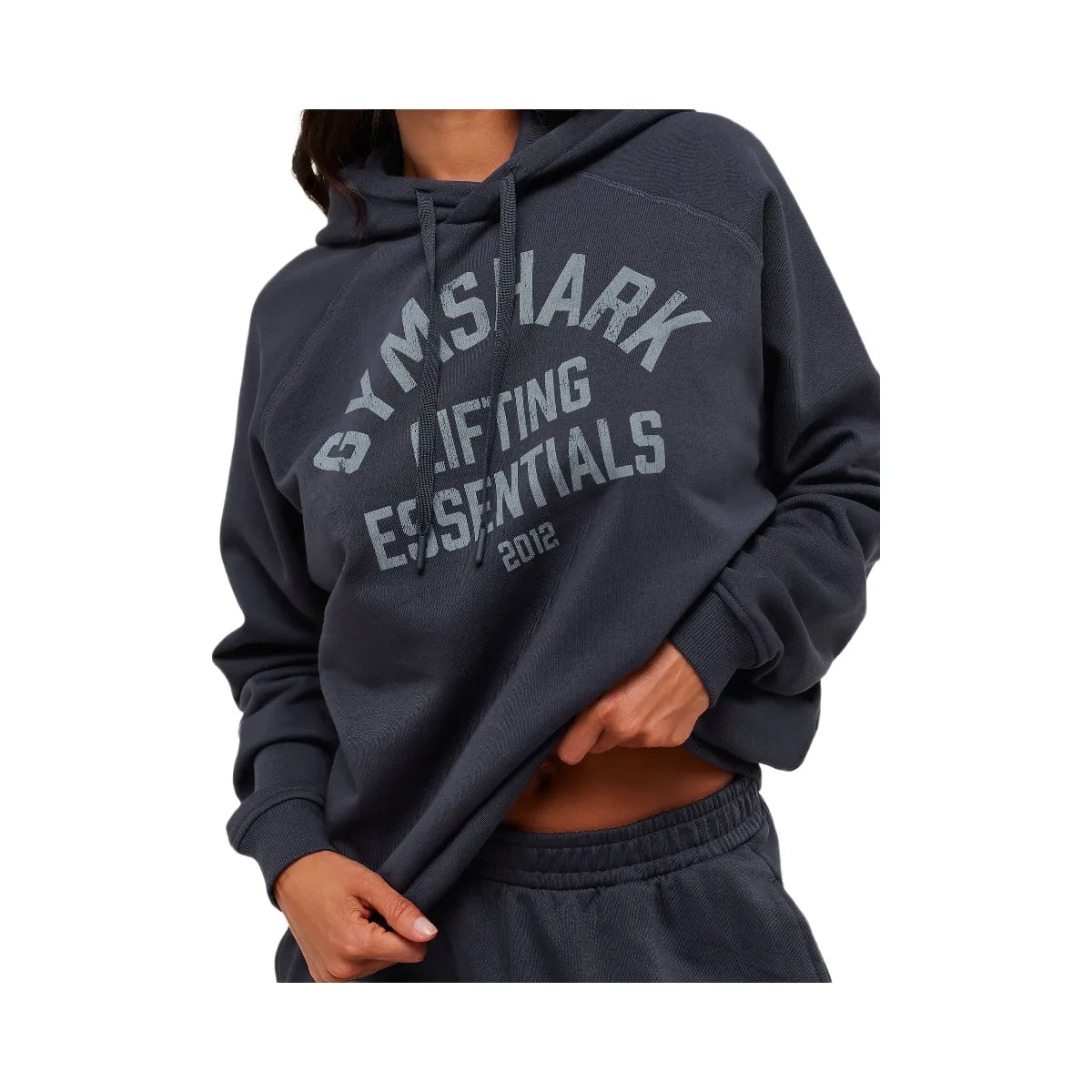 Gymshark Lifting Essentials Hoodie - Heavy Blue