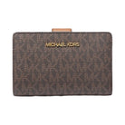 Michael Kors Medium Signature Logo Wallet Brown